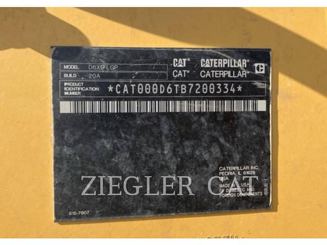 Image of Caterpillar D6XE LGP equipment image 2