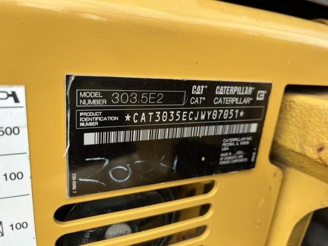 Image of Caterpillar 303.5 equipment image 2