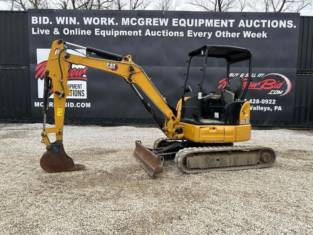 2020 Caterpillar 303.5E2 CR Equipment Image0