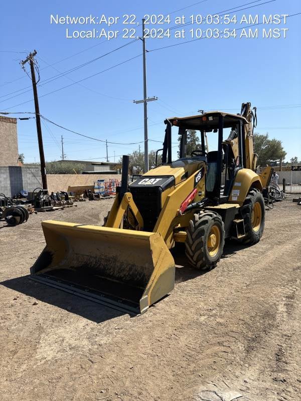 SOLD - 2020 Caterpillar 415F2 Stock No. E155312 Construction with 1,239 ...