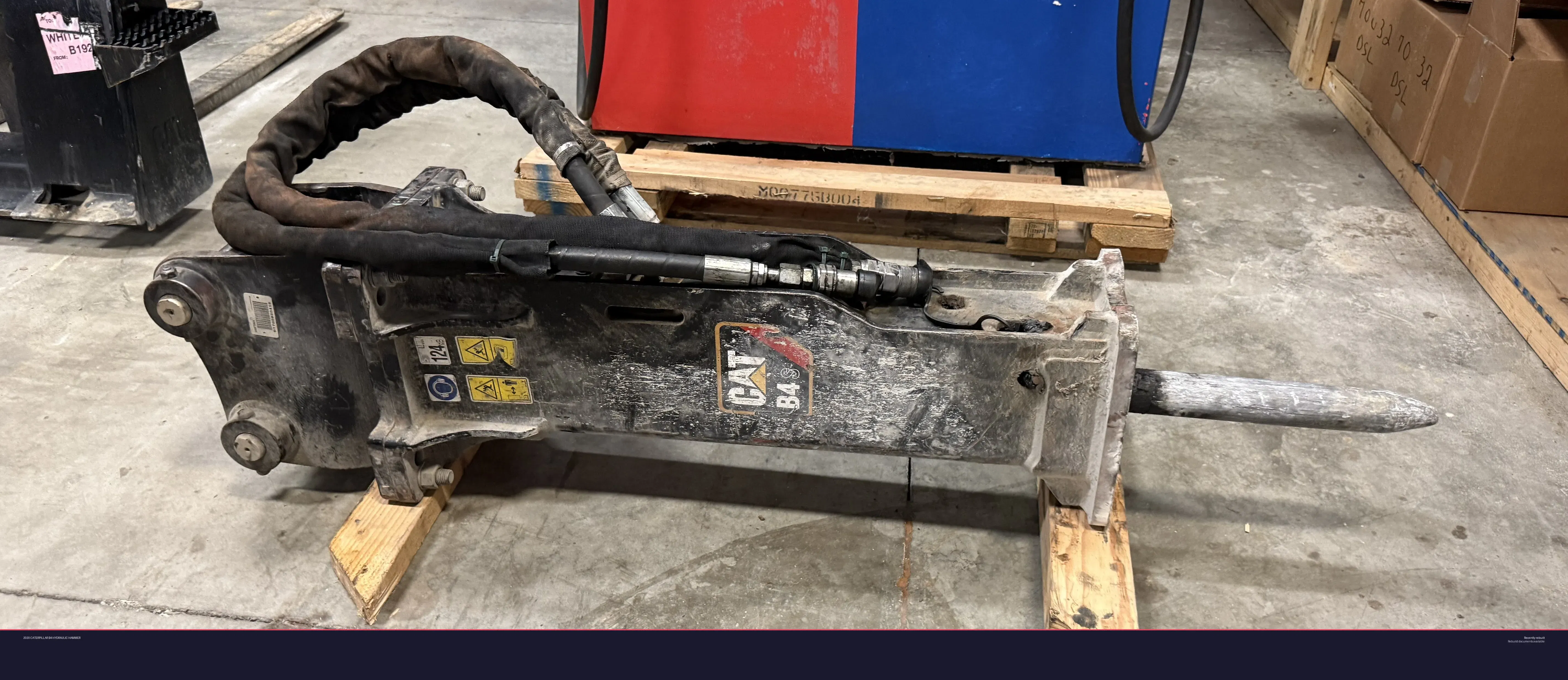 2020 Caterpillar B4 Equipment Image0