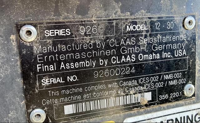 Image of CLAAS 12-30 equipment image 1