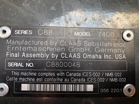 Main image CLAAS Lexion 7400 32