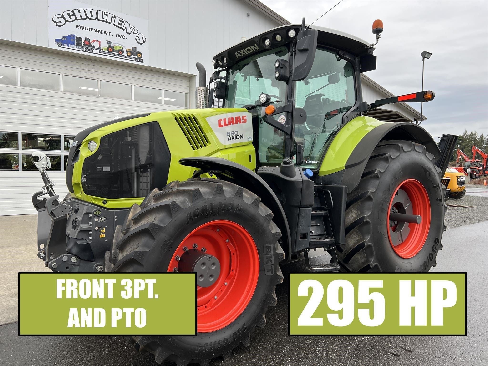 2020 CLAAS Axion 880 Equipment Image0