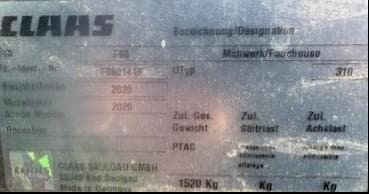 Image of CLAAS Disco 3600FRC Move equipment image 1