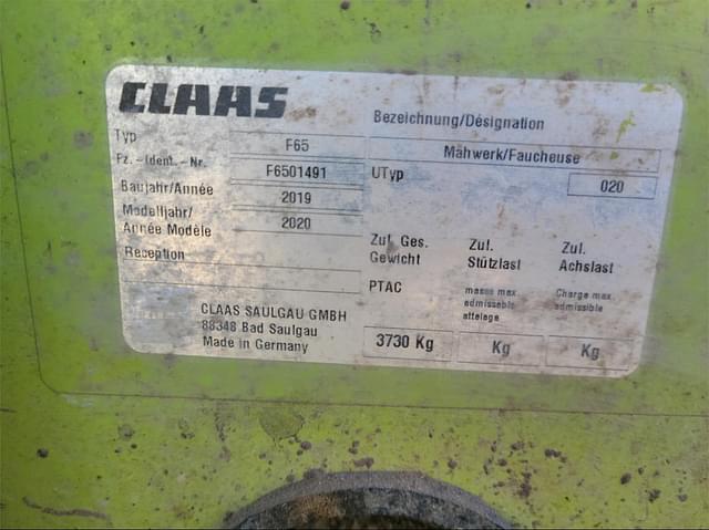 Image of CLAAS 9200C Disco equipment image 1