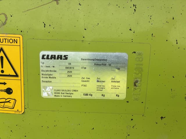 Image of CLAAS PU380 Pro equipment image 3