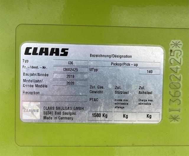 Image of CLAAS PU380 Pro equipment image 3