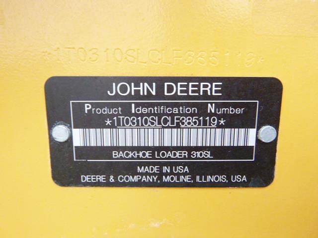 Image of John Deere 310SL equipment image 4