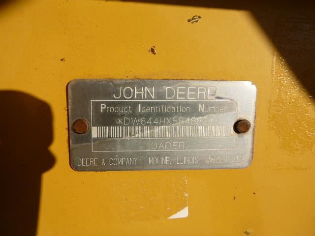 Image of John Deere 644H equipment image 4