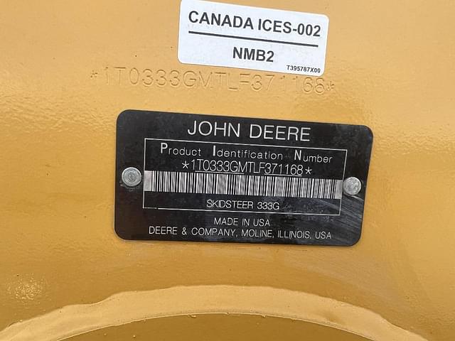 Image of John Deere 333G equipment image 3