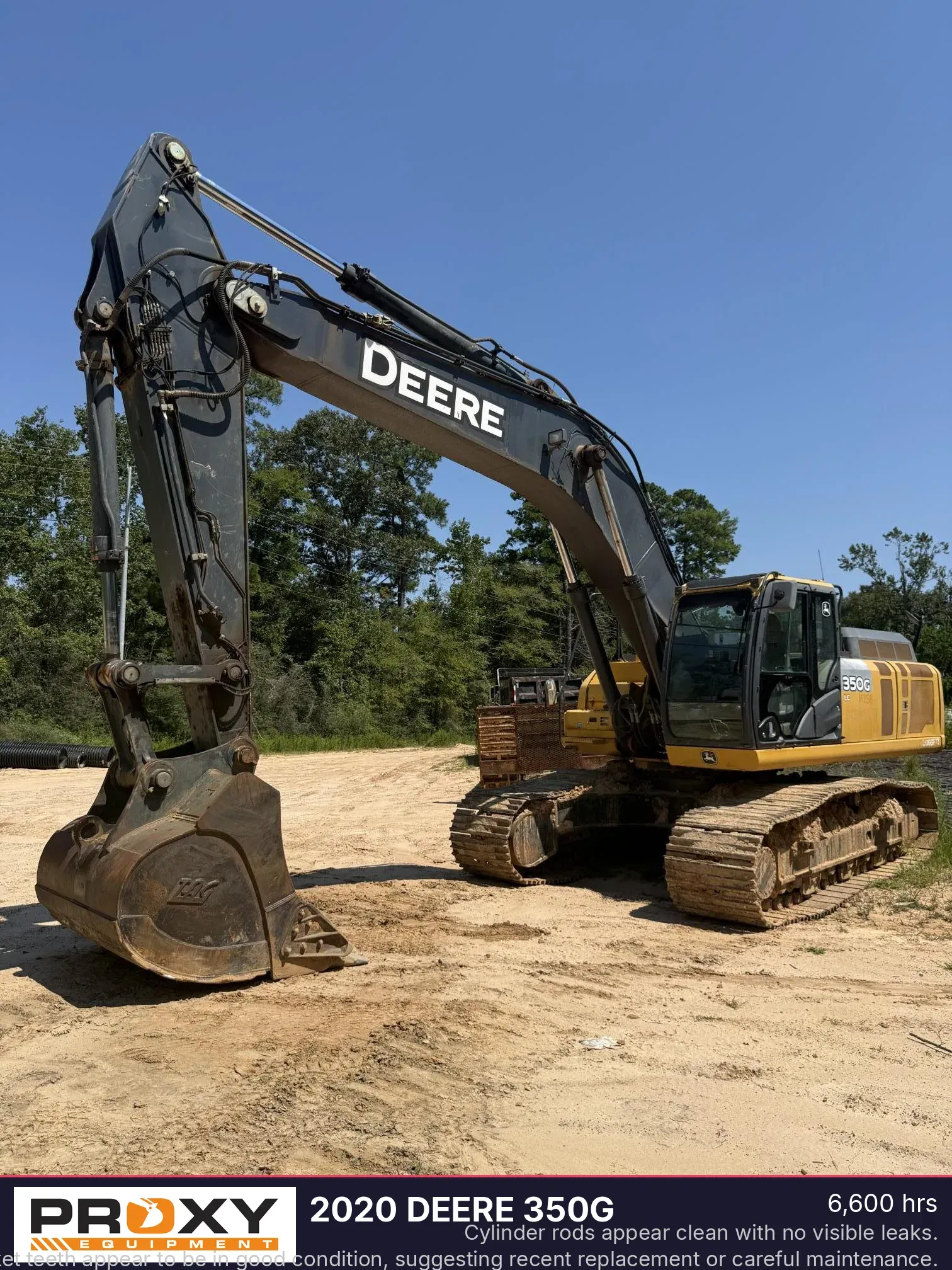 2020 John Deere 350G Equipment Image0