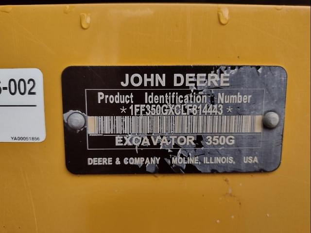 Image of John Deere 350G LC equipment image 4