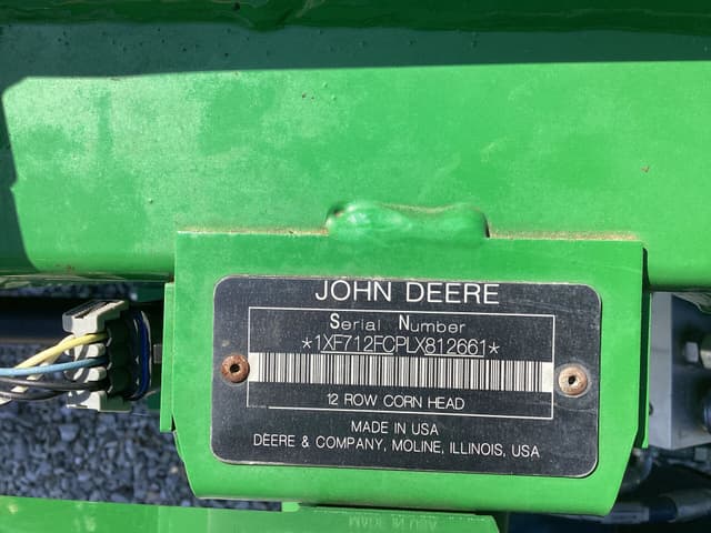 Image of John Deere 712FC equipment image 1