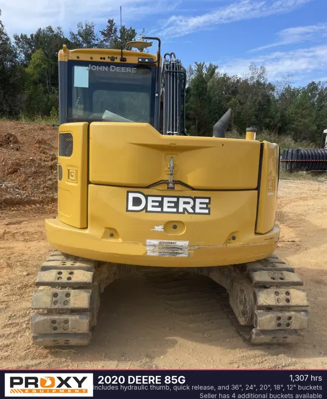 Image of John Deere 85G equipment image 2