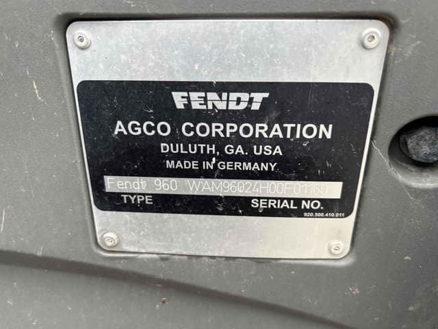 Image of Fendt 939 Vario equipment image 1