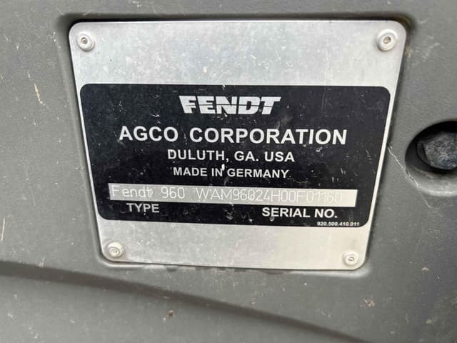 Image of Fendt 939 Vario equipment image 1