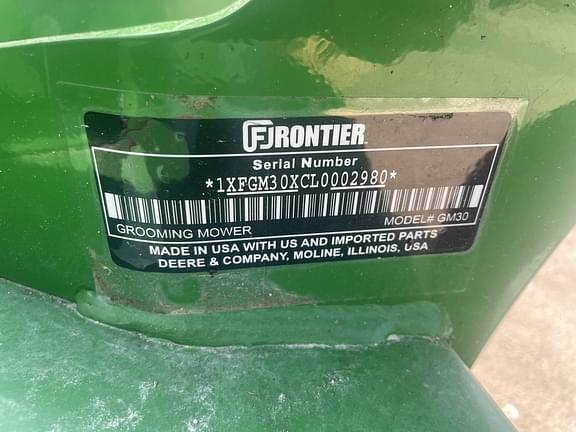 Image of Frontier GM3072 equipment image 2