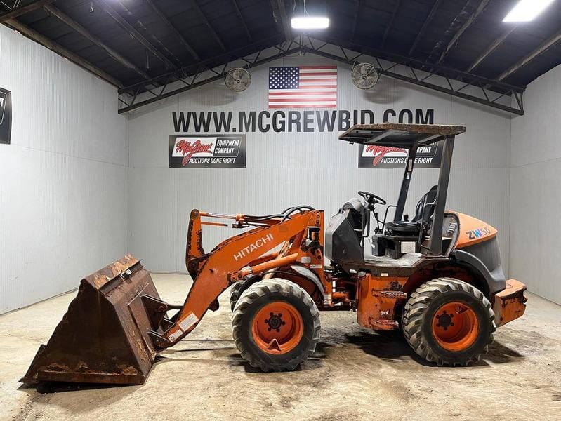 SOLD - 2020 Hitachi ZW50-5B Lot No. 358 Construction with 2,991 