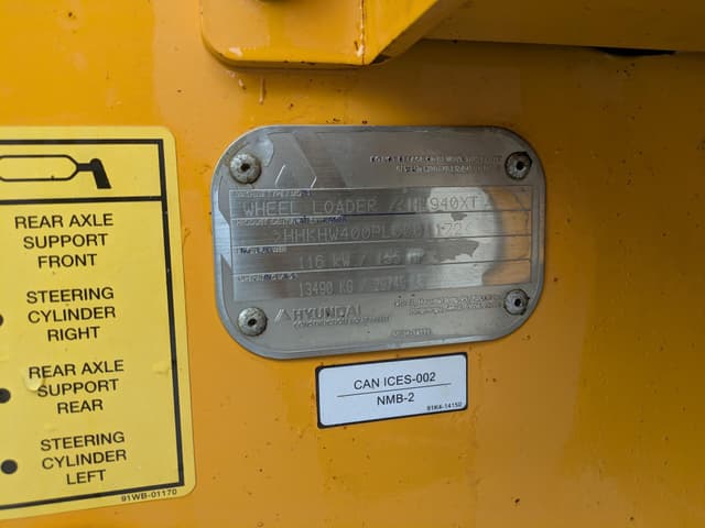 Image of Hyundai HL940XT equipment image 1