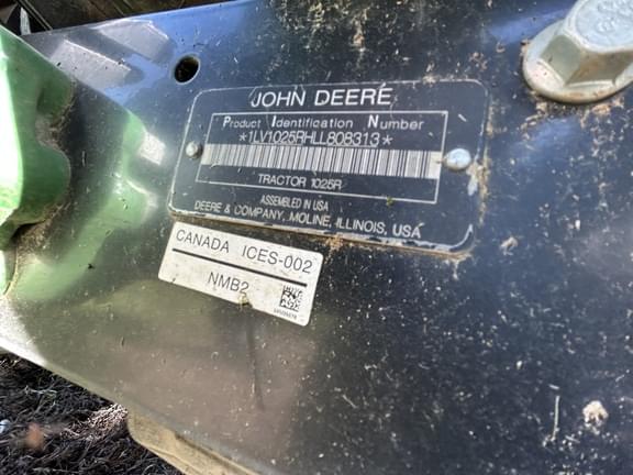 Image of John Deere 1025R equipment image 4