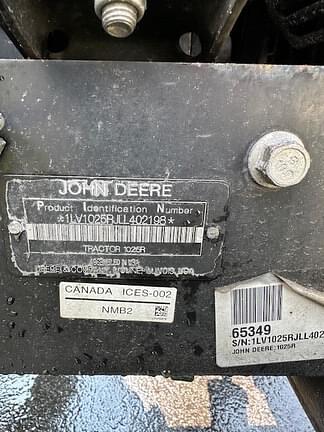 Image of John Deere 1025R equipment image 1