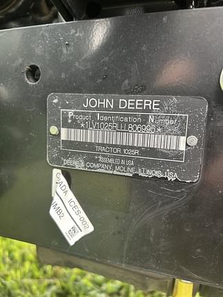 Image of John Deere 1025R equipment image 1