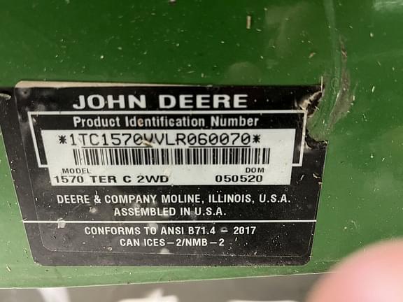 Image of John Deere 1570 equipment image 3