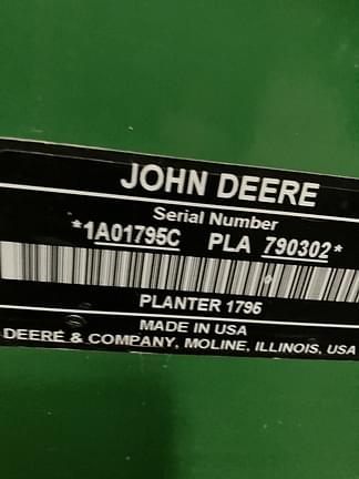 Image of John Deere 1795 equipment image 2