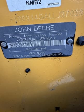 Image of John Deere 314G equipment image 3