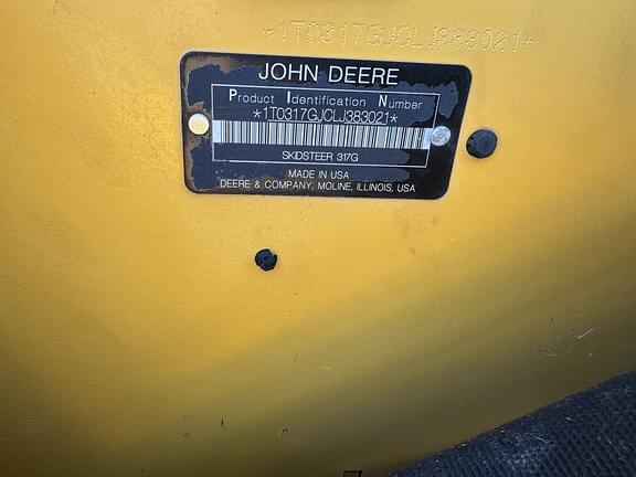 Image of John Deere 317G equipment image 3