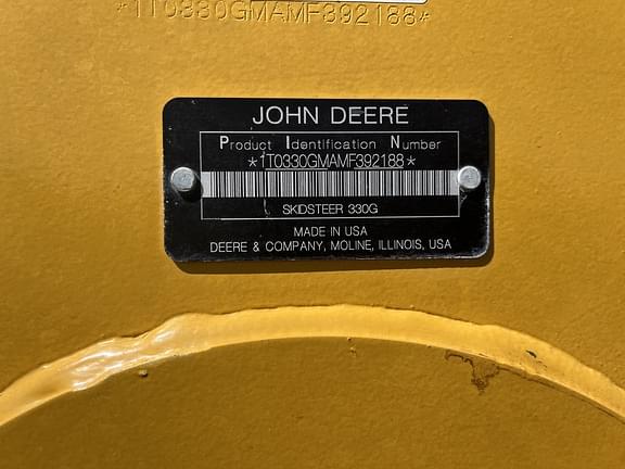 Image of John Deere 330G equipment image 4