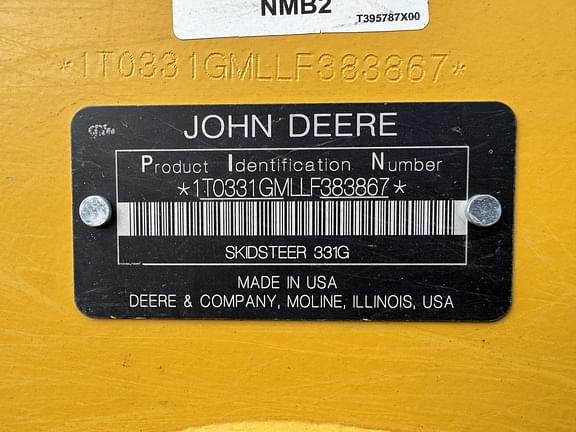 Image of John Deere 331G equipment image 2