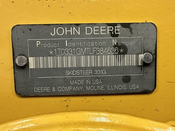 Image of John Deere 331G equipment image 2