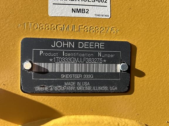 Image of John Deere 333G equipment image 1
