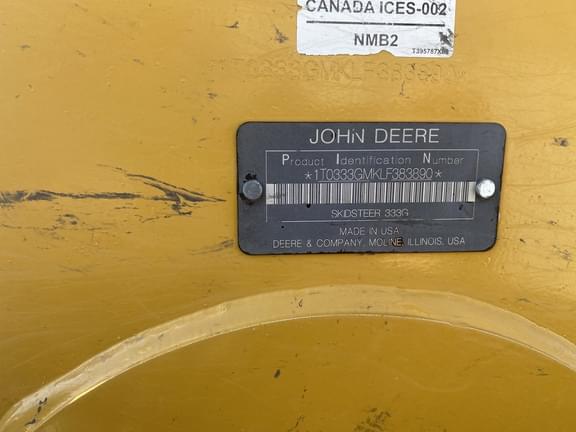 Image of John Deere 333G equipment image 4