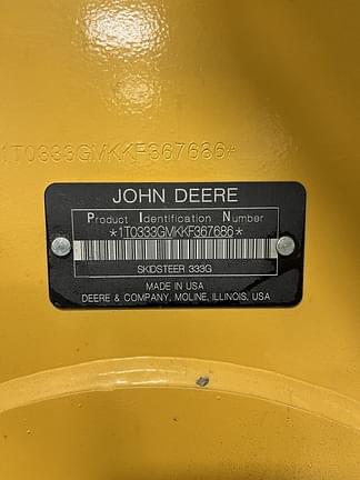 Image of John Deere 333G equipment image 1