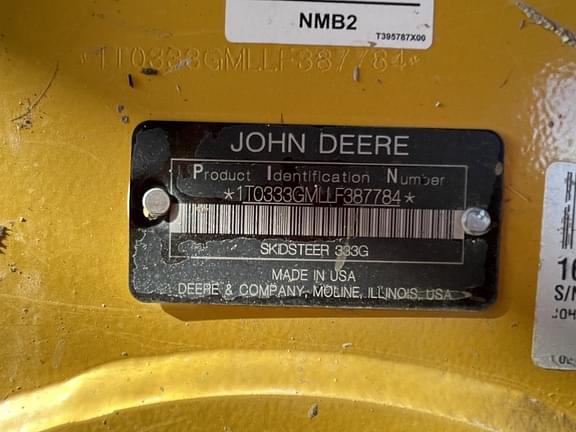 Image of John Deere 333G equipment image 4