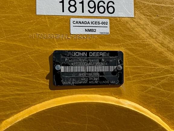 Image of John Deere 333G equipment image 4