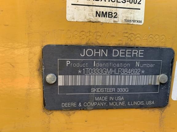 Image of John Deere 333G equipment image 3