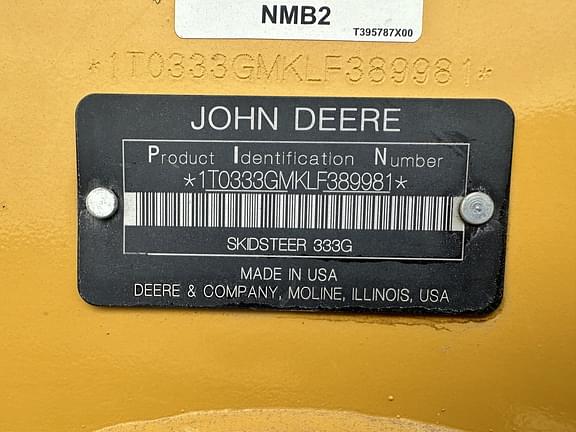 Image of John Deere 333G equipment image 4