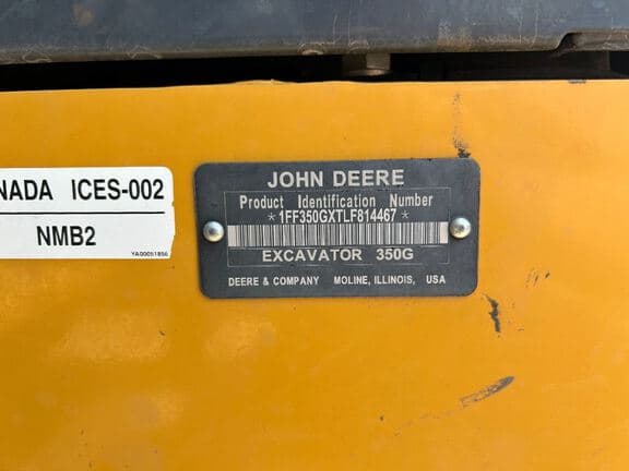 Image of John Deere 350G LC equipment image 4