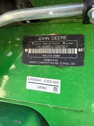 Image of John Deere 4066R equipment image 1