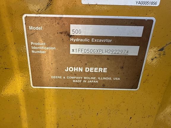 Image of John Deere 50G equipment image 3