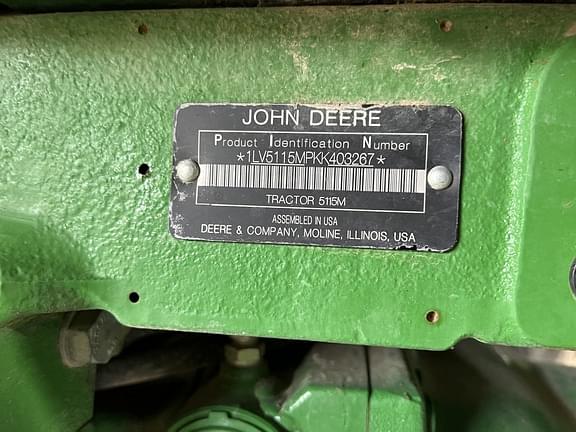 Image of John Deere 5115M equipment image 4