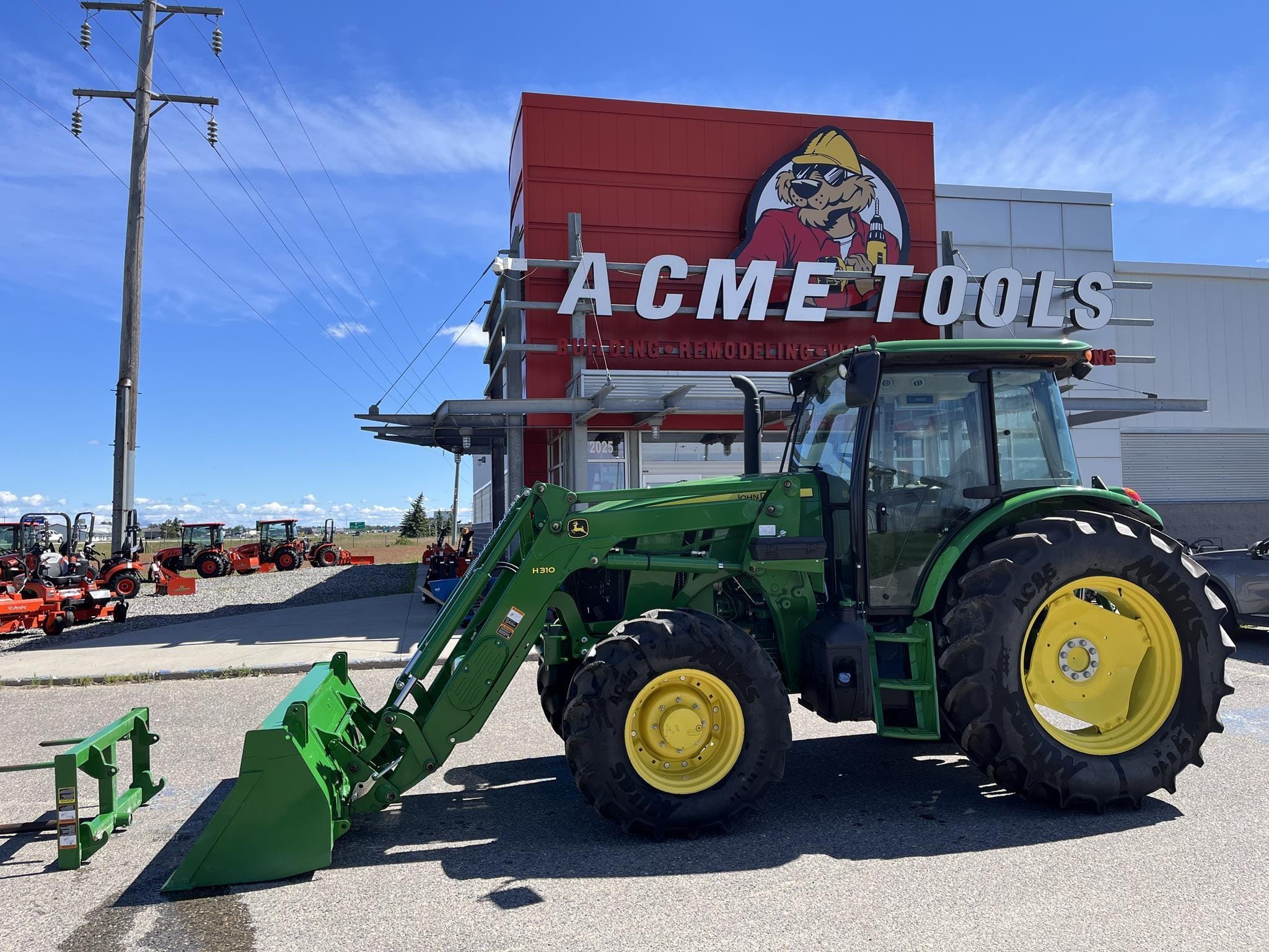 2020 John Deere 6120E Equipment Image0