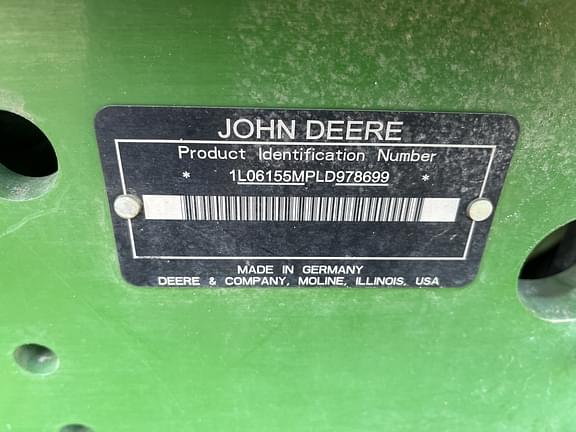 Image of John Deere 6155M equipment image 4