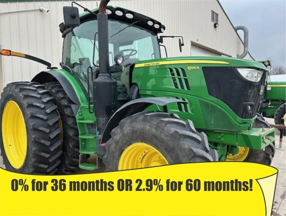 2020 John Deere 6195R Equipment Image0
