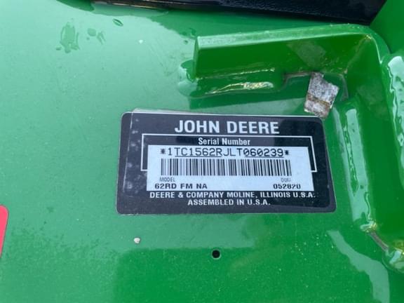 Image of John Deere 62RD equipment image 3