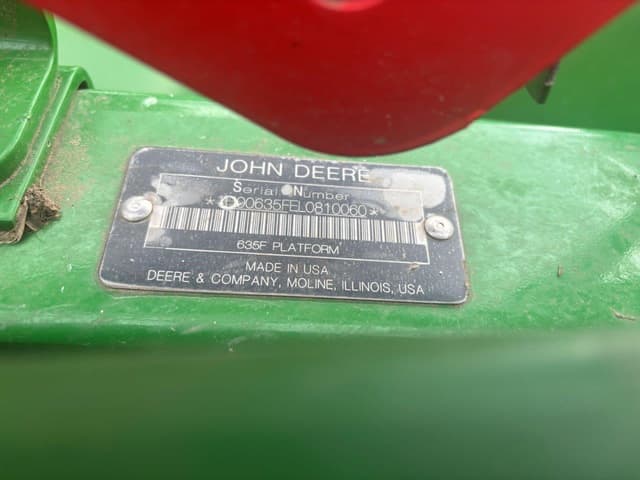 Image of John Deere 635F equipment image 1